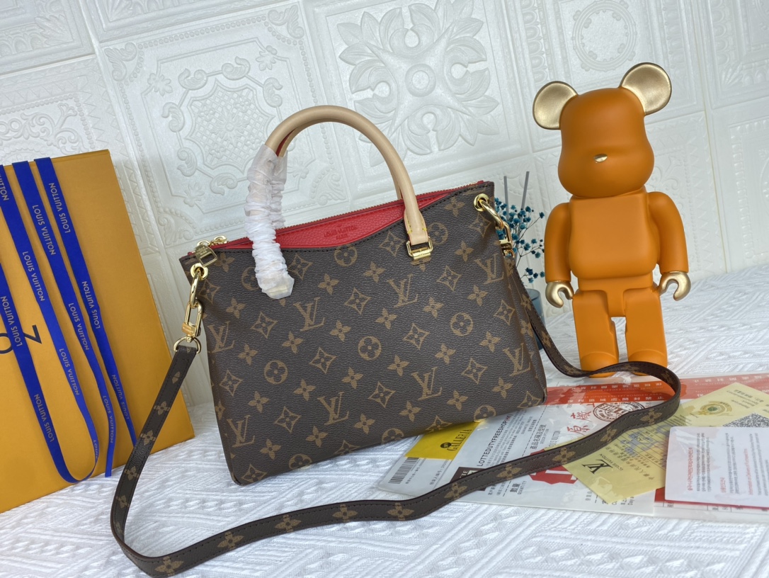 Wholesale Luxury Louis Vuitton Pallas Bb Black/Red/Pink - Image 2