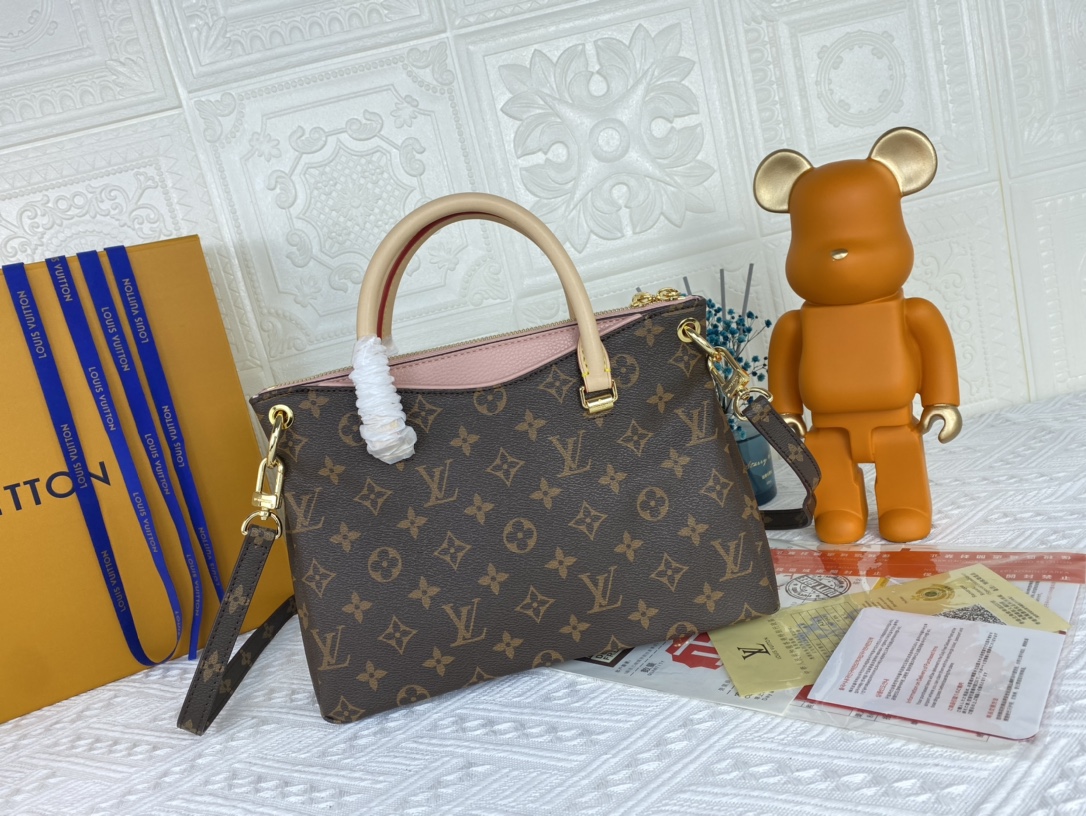 Wholesale Luxury Louis Vuitton Pallas Bb Black/Red/Pink - Image 11
