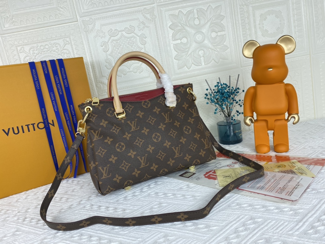 Wholesale Luxury Louis Vuitton Pallas Bb Black/Red/Pink - Image 14