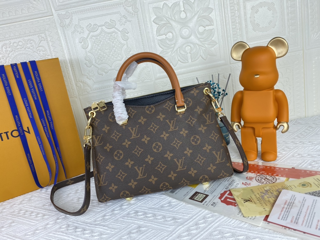 Wholesale Luxury Louis Vuitton Pallas Bb Black/Red/Pink - Image 19