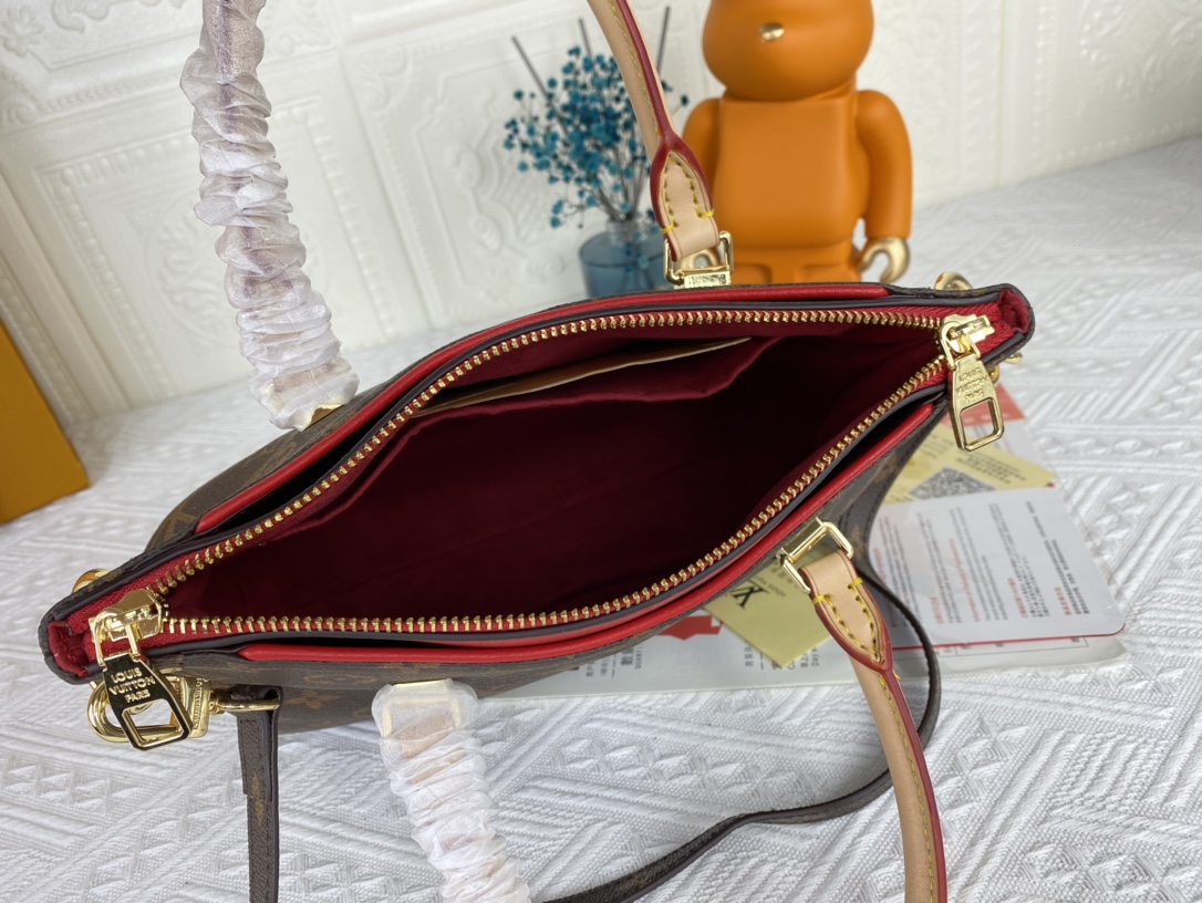 Wholesale Luxury Louis Vuitton Pallas Bb Black/Red/Pink - Image 5