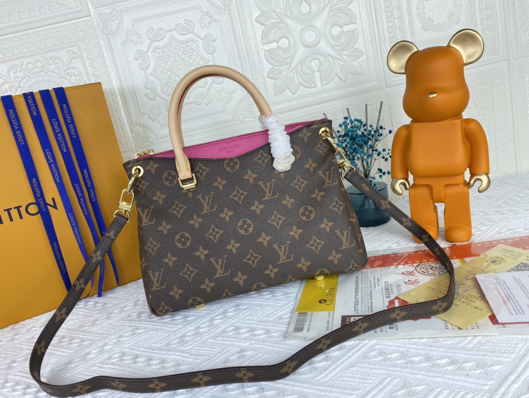 Wholesale Luxury Louis Vuitton Pallas Bb Black/Red/Pink - Image 6