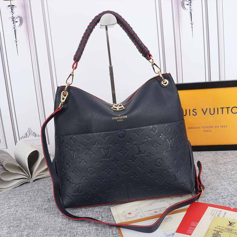 Wholesale Luxury Louis Vuitton Melie M44014 Black/Navy/White/Beige - Image 10