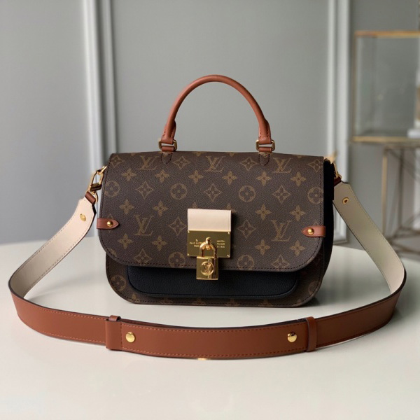 Wholesale Luxury Louis Vuitton Vaugirard Black/Red/Beige M44354