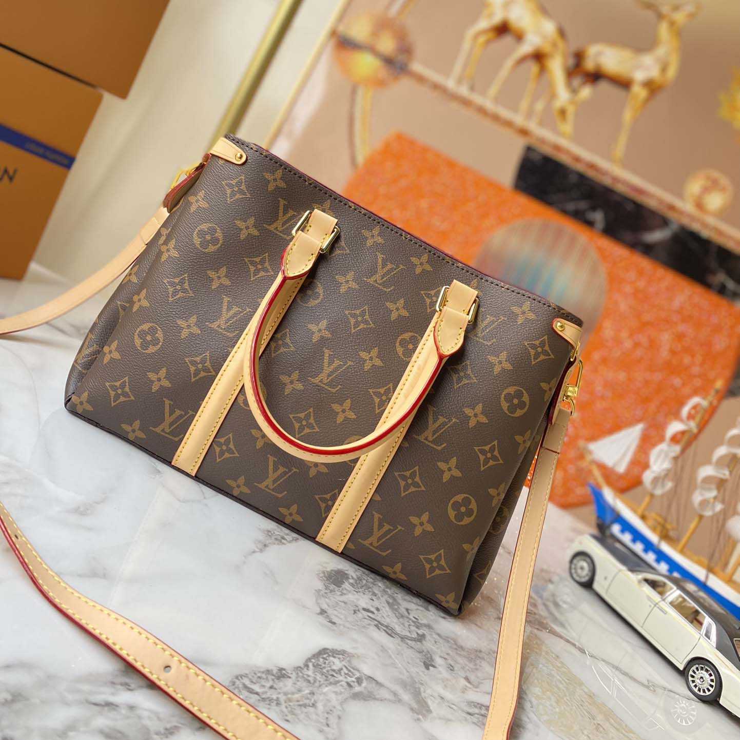 Wholesale Luxury Louis Vuitton Monogram Canvas Soufflot Mm - Image 4