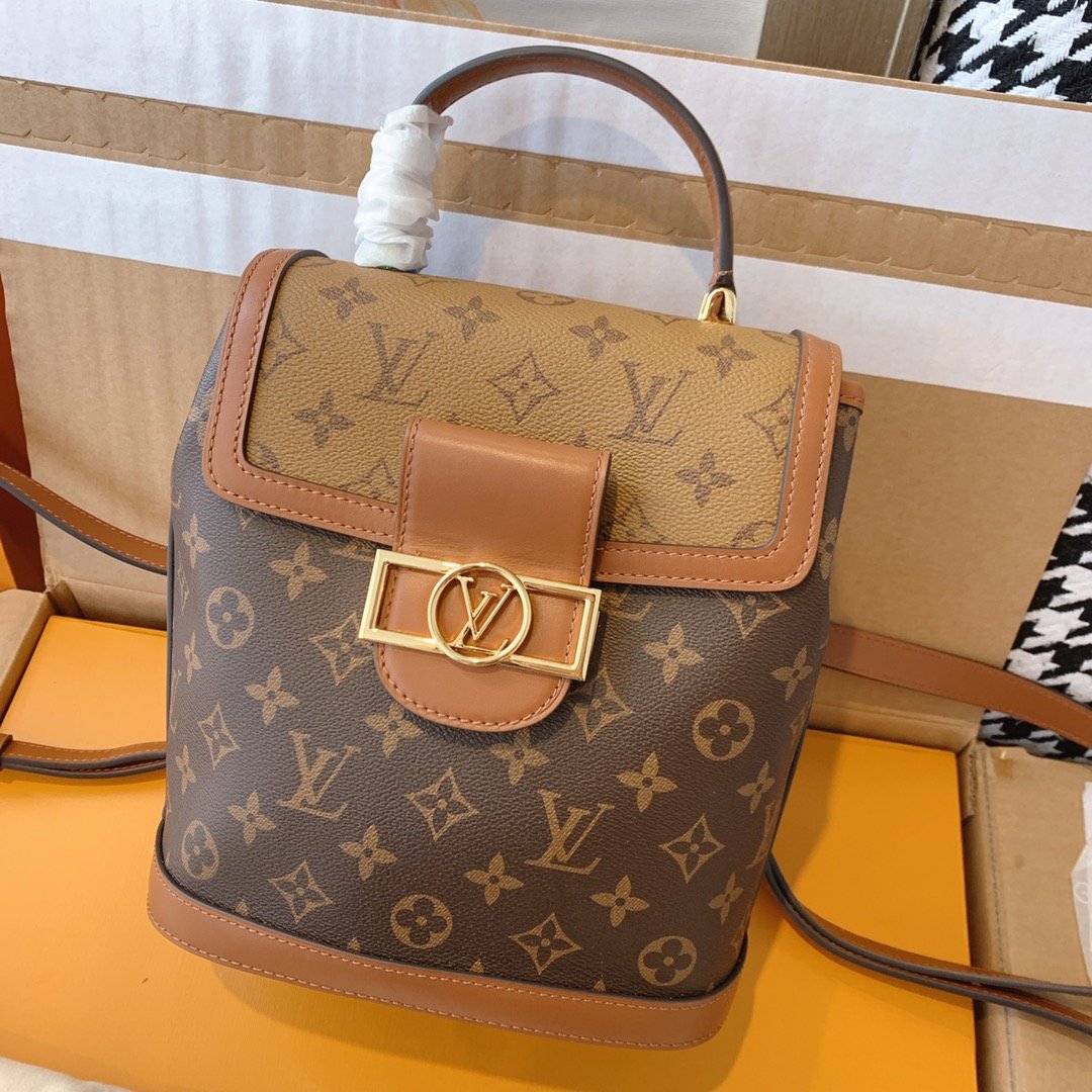 Wholesale Luxury Louis Vuitton Dauphine Backpack Pm M45142