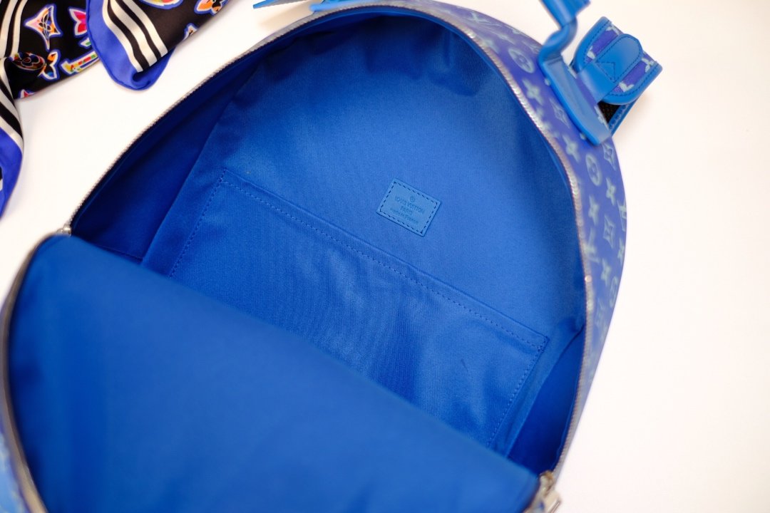 Wholesale Luxury Louis Vuitton Aaa-Backpack Multipocket M45441 Blue - Image 3