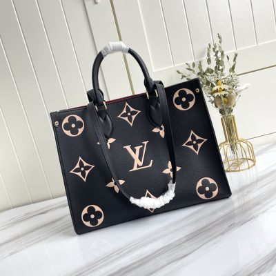 Alternative view of Wholesale Luxury Louis Vuitton Aaa-Onthego Mm Black/Beige