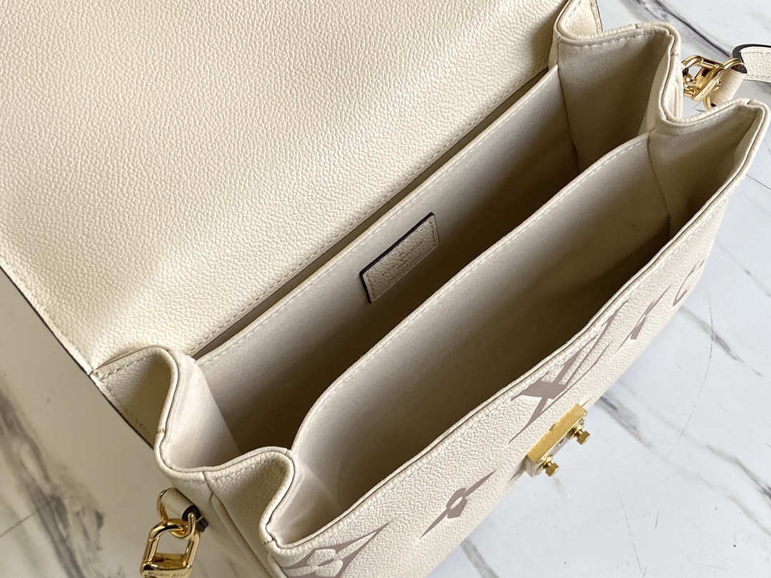 Wholesale Luxury Louis Vuitton Aaa-Pochette Metis Cream - Image 5