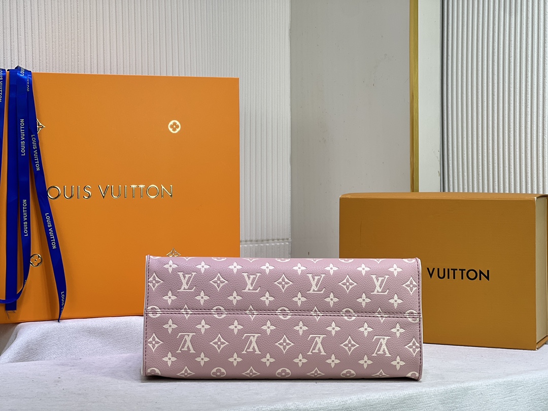 Wholesale Luxury Louis Vuitton Monogram A4 Leather Onthego Totes - Image 10