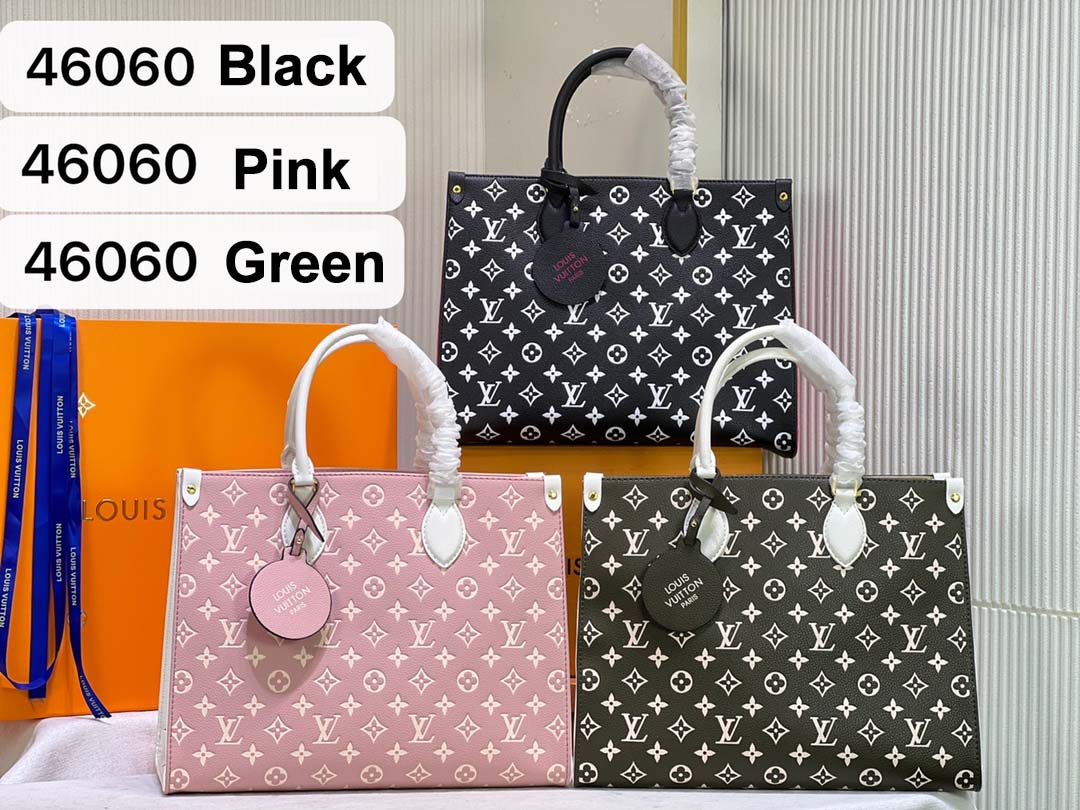 Wholesale Luxury Louis Vuitton Monogram A4 Leather Onthego Totes