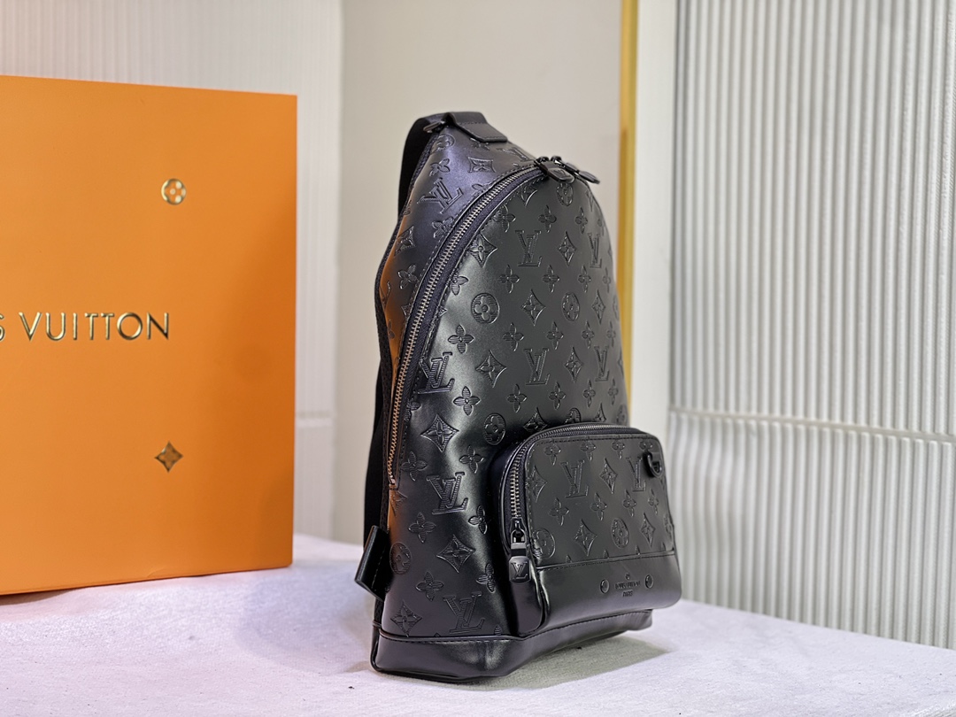 Wholesale Luxury Louis Vuitton Monogram Shadow Racer Slingbag M46107 - Image 2