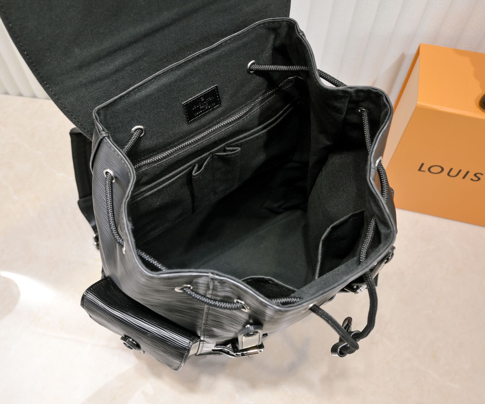 Wholesale Luxury Louis Vuitton Christopher Pm Epi Leather Backpack - Image 11