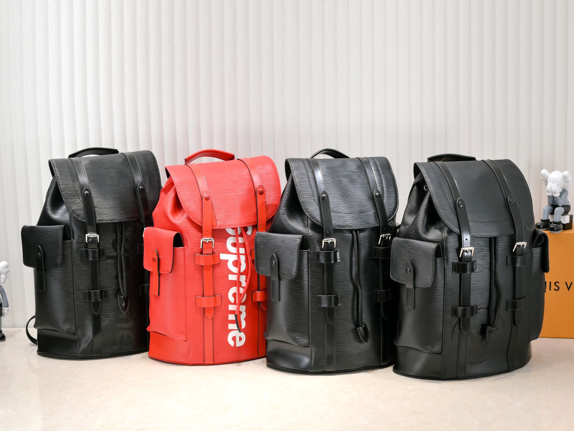 Wholesale Luxury Louis Vuitton Christopher Pm Epi Leather Backpack