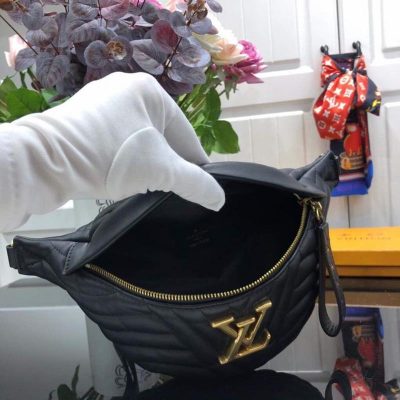 Alternative view of Wholesale Luxury Louis Vuitton New Wave Bumbag Black/White
