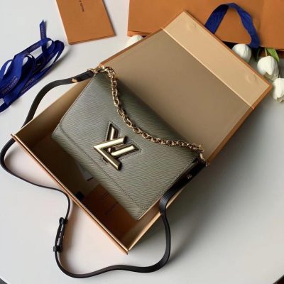 Wholesale Luxury Louis Vuitton Twist Mini M56117 Black