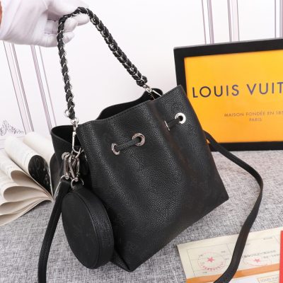 Alternative view of Wholesale Luxury Louis Vuitton Bella Bucket Bag Black/Pink/Grey