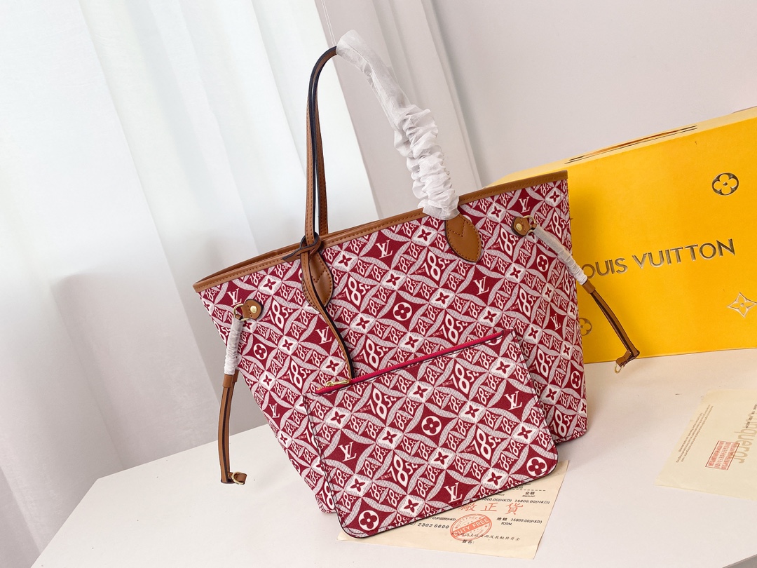 Wholesale Luxury Louis Vuitton Since 1854 Neverfull Mm M57273 - Image 10