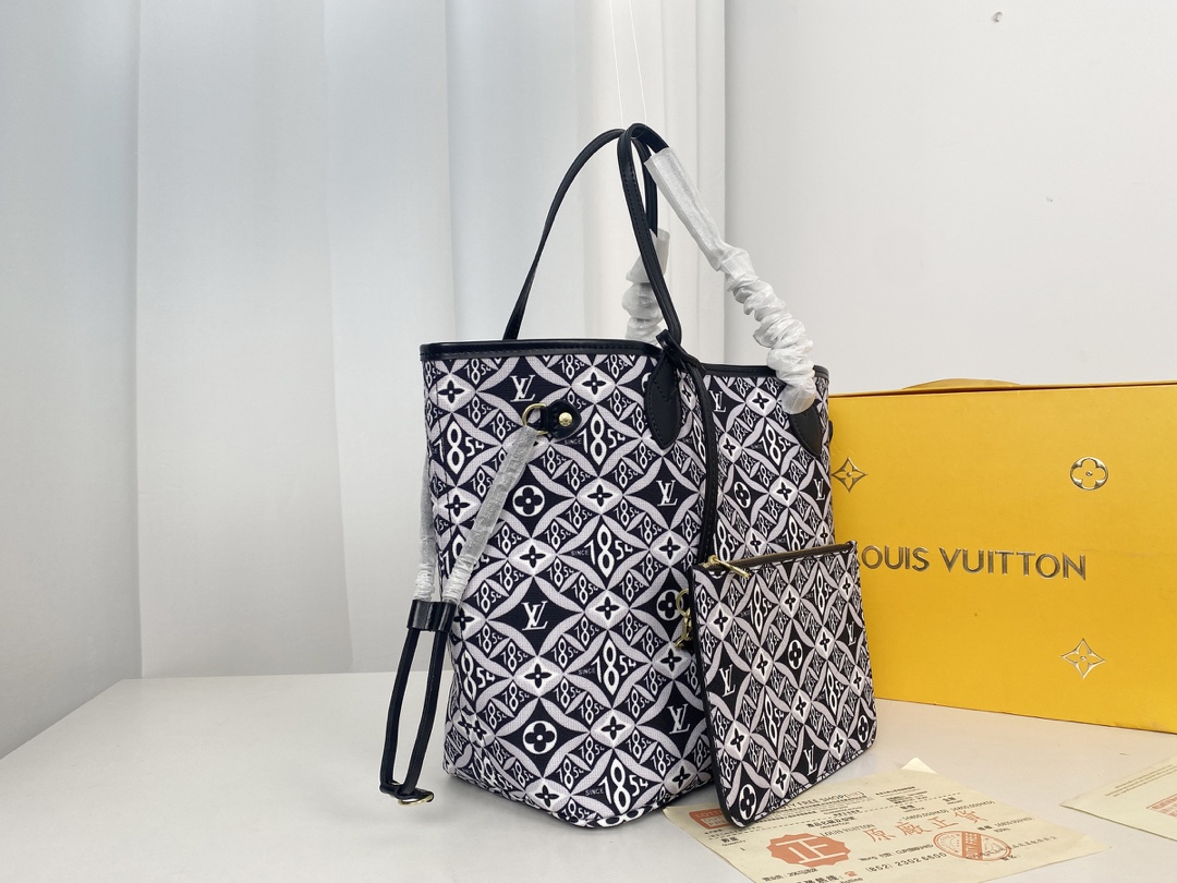 Wholesale Luxury Louis Vuitton Since 1854 Neverfull Mm M57273 - Image 3