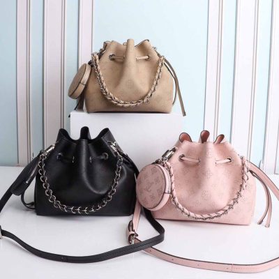 Wholesale Luxury Louis Vuitton Muria M57526 Black/Beige/Pink