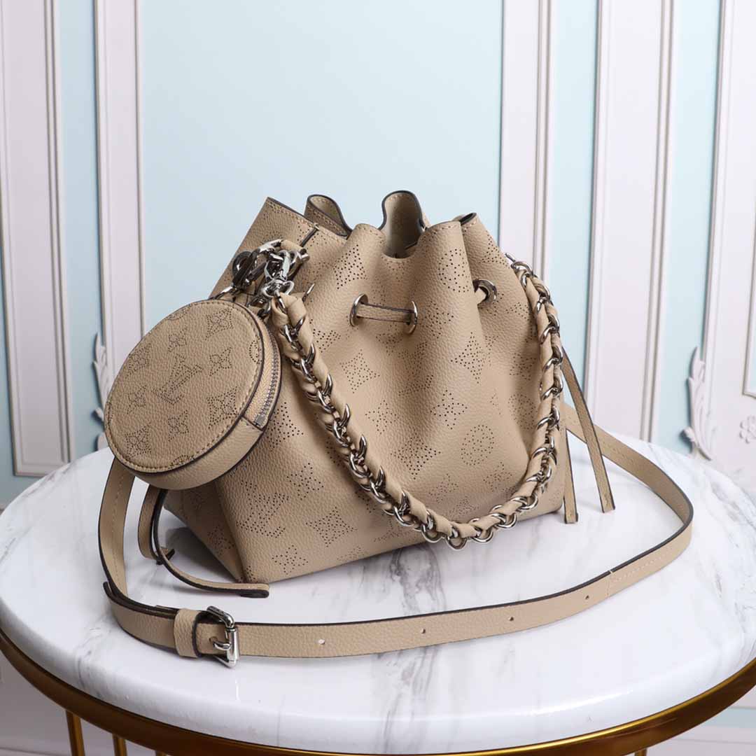 Wholesale Luxury Louis Vuitton Muria M57526 Black/Beige/Pink - Image 10