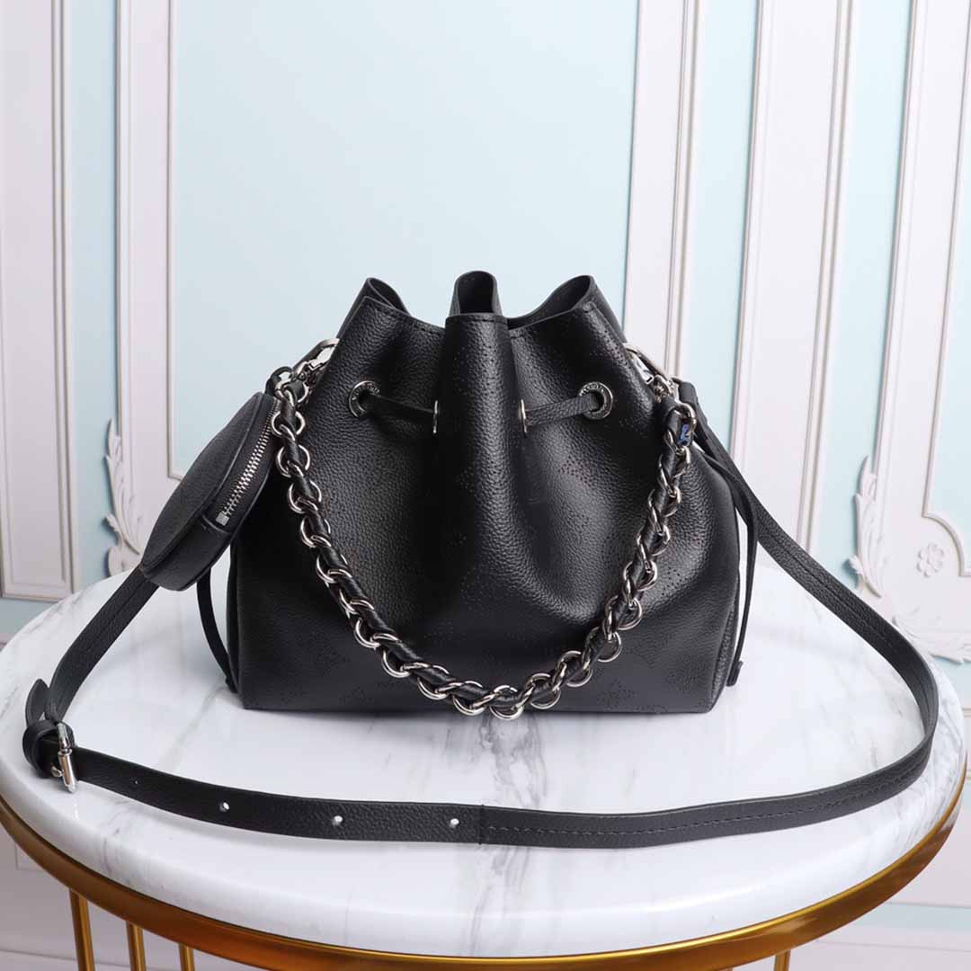 Wholesale Luxury Louis Vuitton Muria M57526 Black/Beige/Pink - Image 11