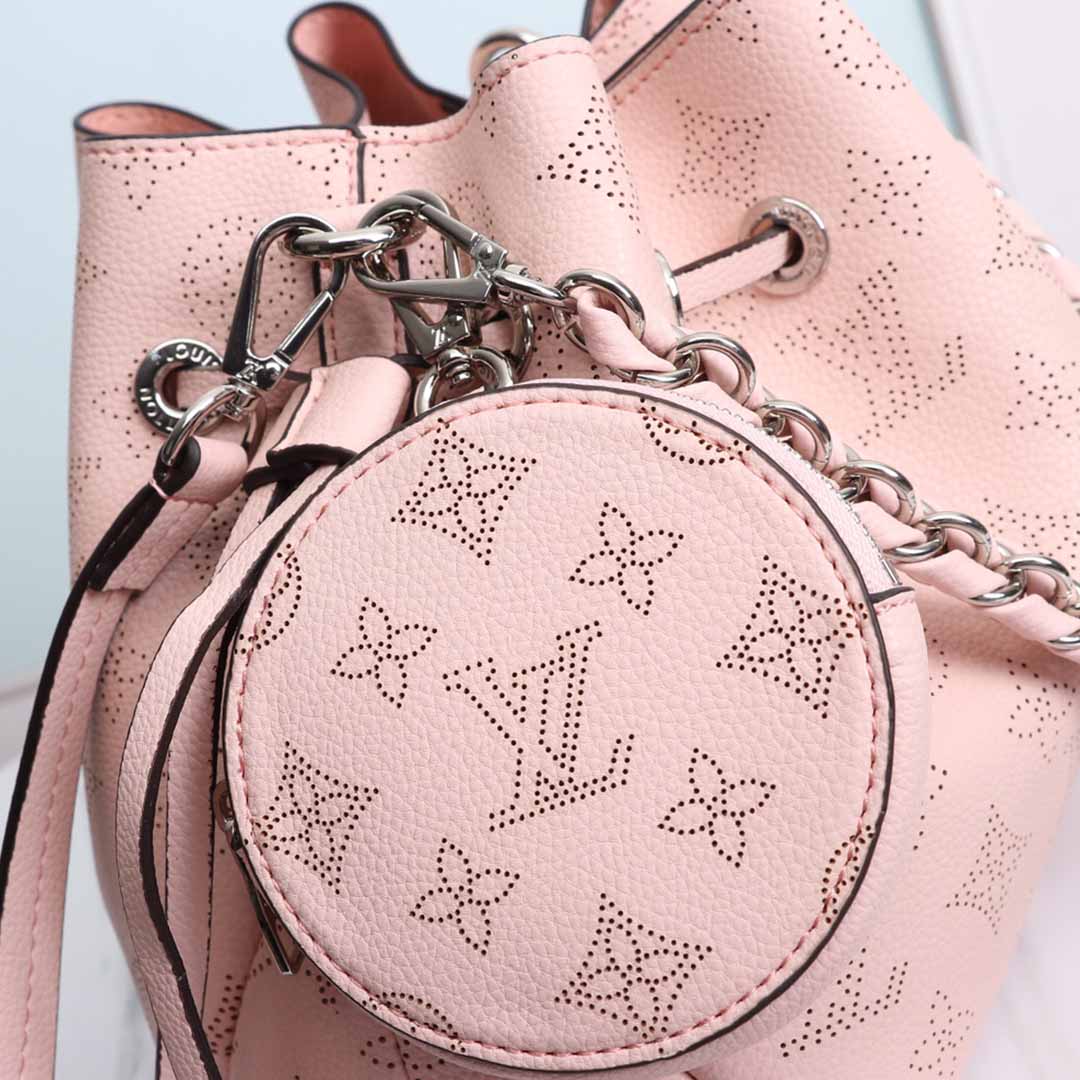 Wholesale Luxury Louis Vuitton Muria M57526 Black/Beige/Pink - Image 17