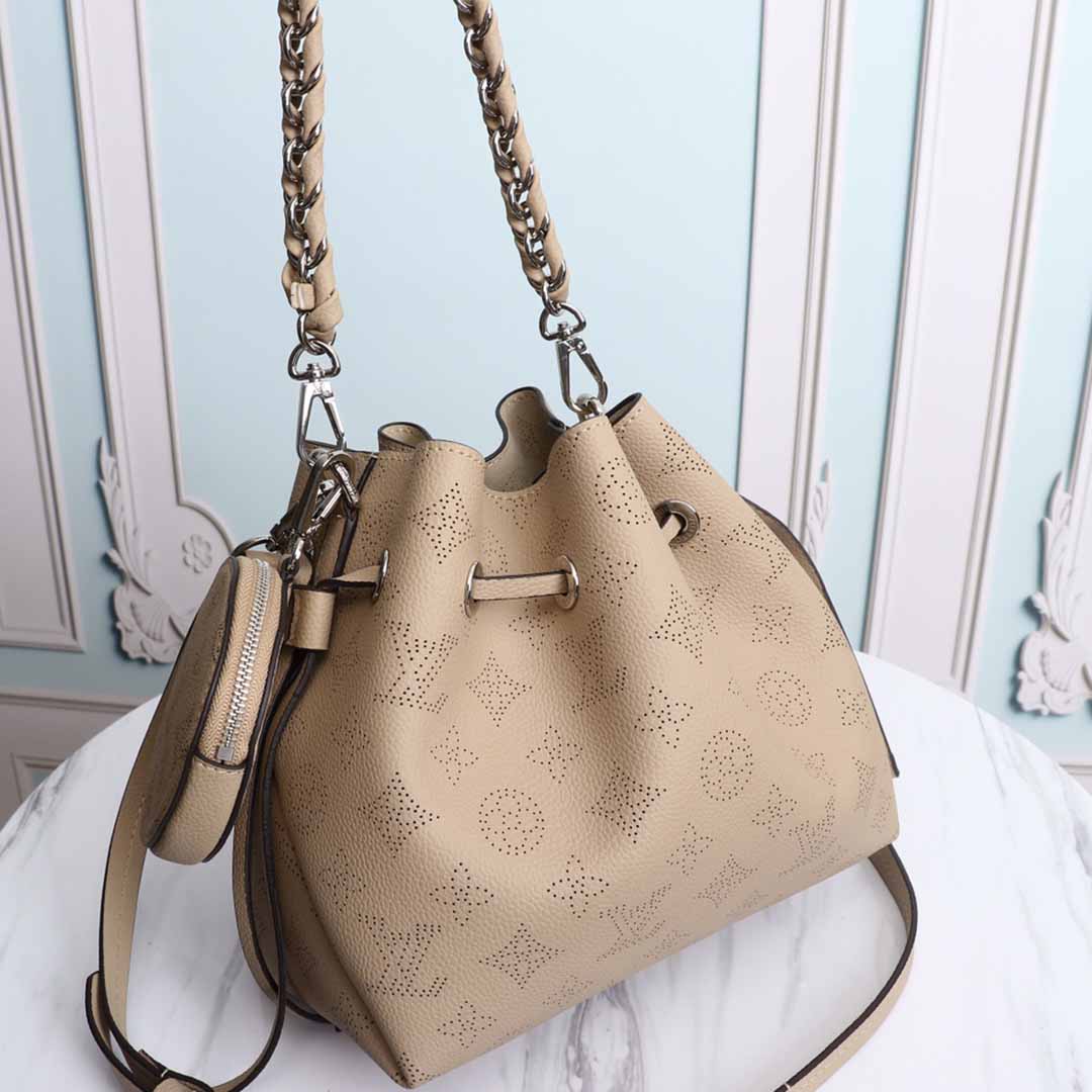 Wholesale Luxury Louis Vuitton Muria M57526 Black/Beige/Pink - Image 6