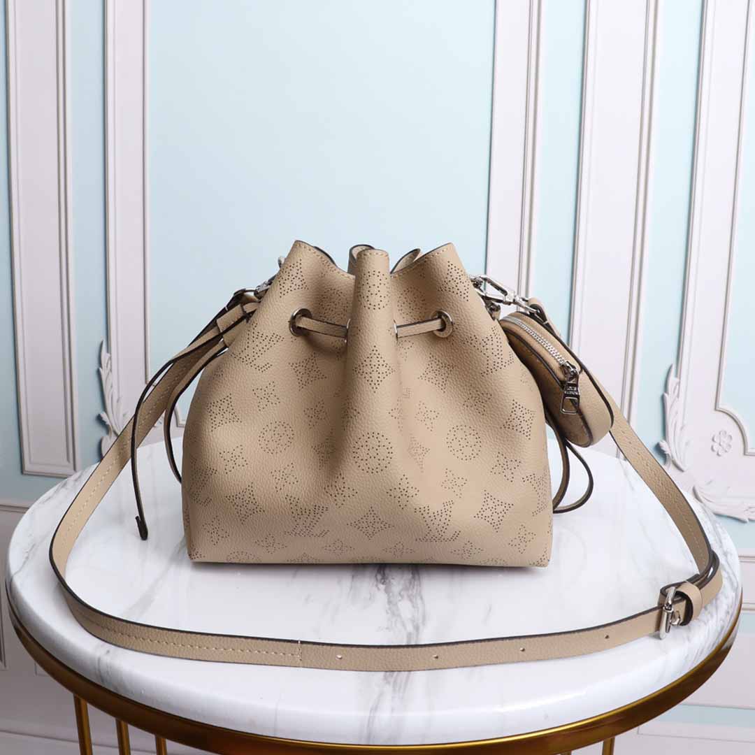 Wholesale Luxury Louis Vuitton Muria M57526 Black/Beige/Pink - Image 8