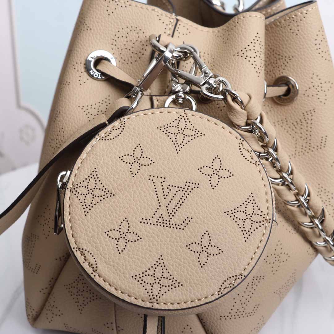 Wholesale Luxury Louis Vuitton Muria M57526 Black/Beige/Pink - Image 9
