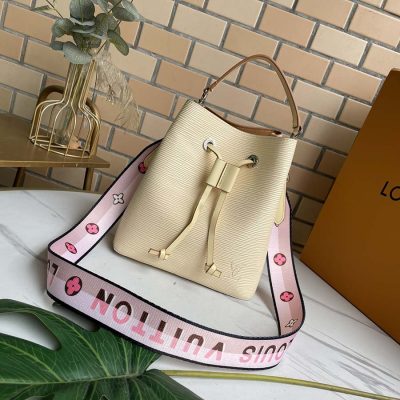 Wholesale Luxury Louis Vuitton Neonoe Bb Blue/Beige/Orange