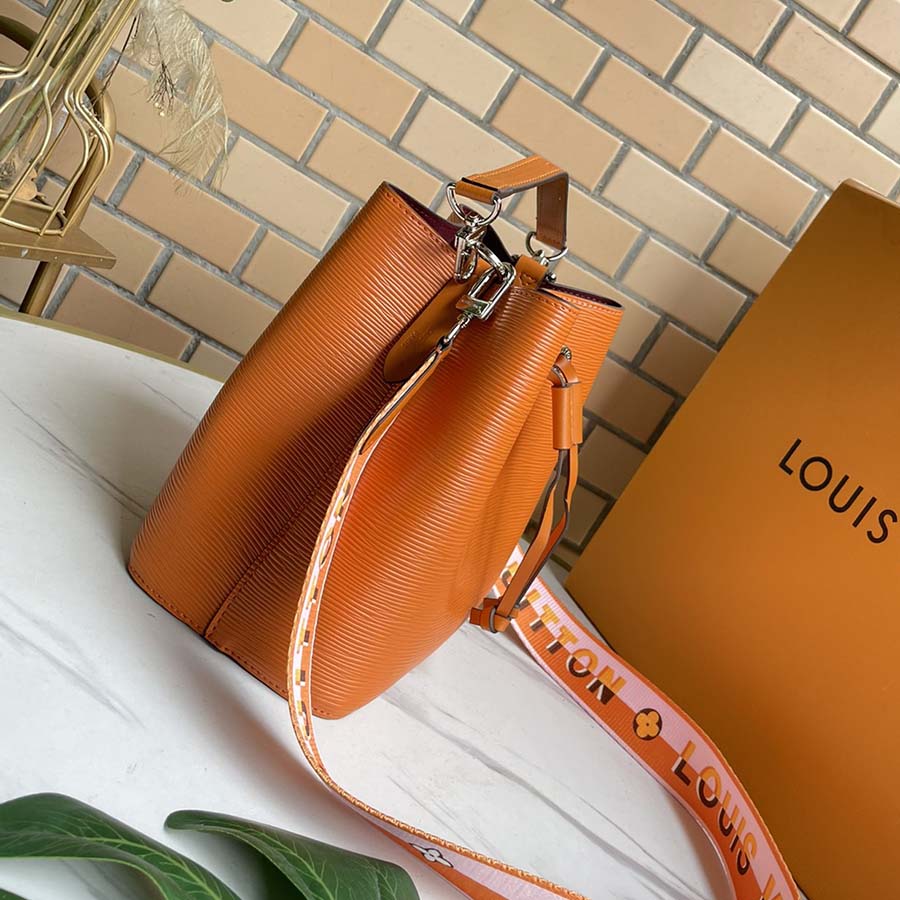 Wholesale Luxury Louis Vuitton Neonoe Bb Blue/Beige/Orange - Image 10