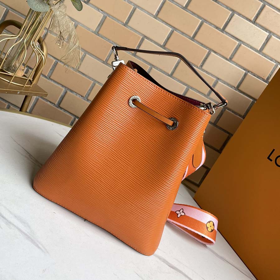 Wholesale Luxury Louis Vuitton Neonoe Bb Blue/Beige/Orange - Image 11