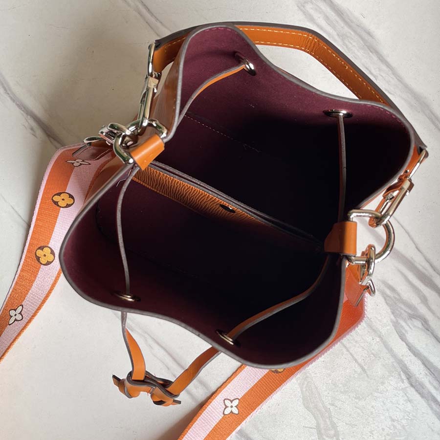 Wholesale Luxury Louis Vuitton Neonoe Bb Blue/Beige/Orange - Image 12