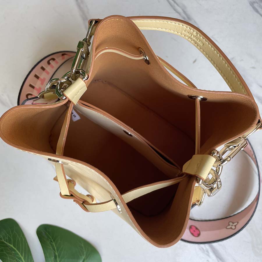 Wholesale Luxury Louis Vuitton Neonoe Bb Blue/Beige/Orange - Image 4