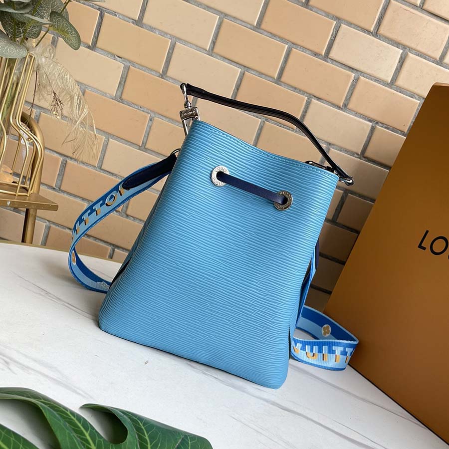 Wholesale Luxury Louis Vuitton Neonoe Bb Blue/Beige/Orange - Image 7