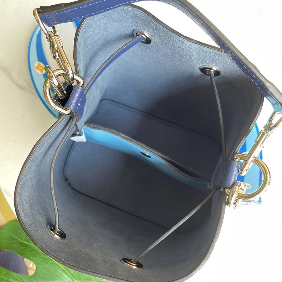 Wholesale Luxury Louis Vuitton Neonoe Bb Blue/Beige/Orange - Image 8