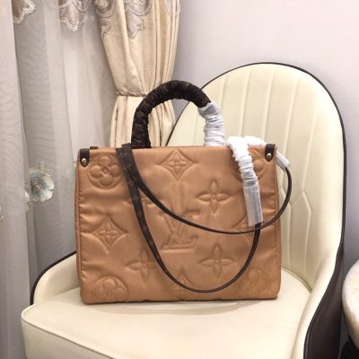 Alternative view of Wholesale Luxury Louis Vuitton Onthego Gm Tote Bag- Beige