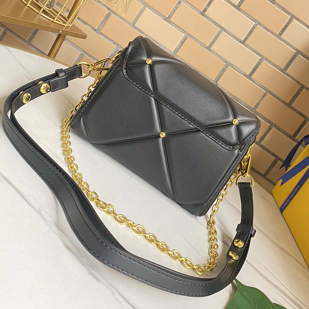 Wholesale Luxury Louis Vuitton Twist Pm- Black/Brown/White - Image 3