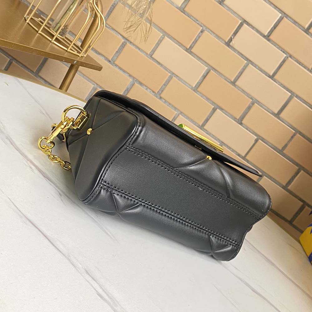 Wholesale Luxury Louis Vuitton Twist Pm- Black/Brown/White - Image 4
