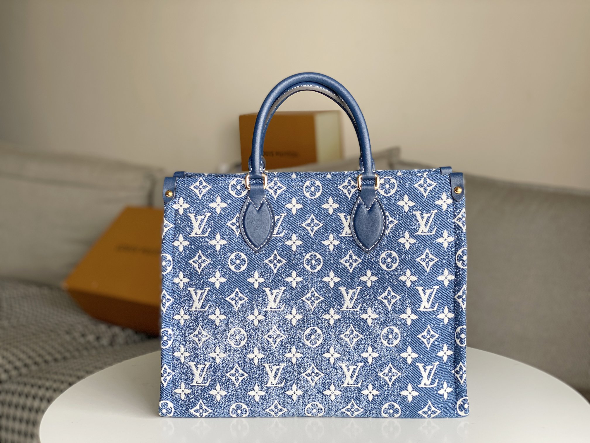 Wholesale Luxury Louis Vuitton Monogram Jacquard Onthego Mm Tote