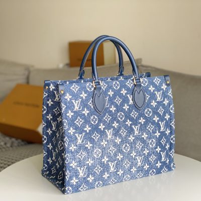 Alternative view of Wholesale Luxury Louis Vuitton Monogram Jacquard Onthego Mm Tote