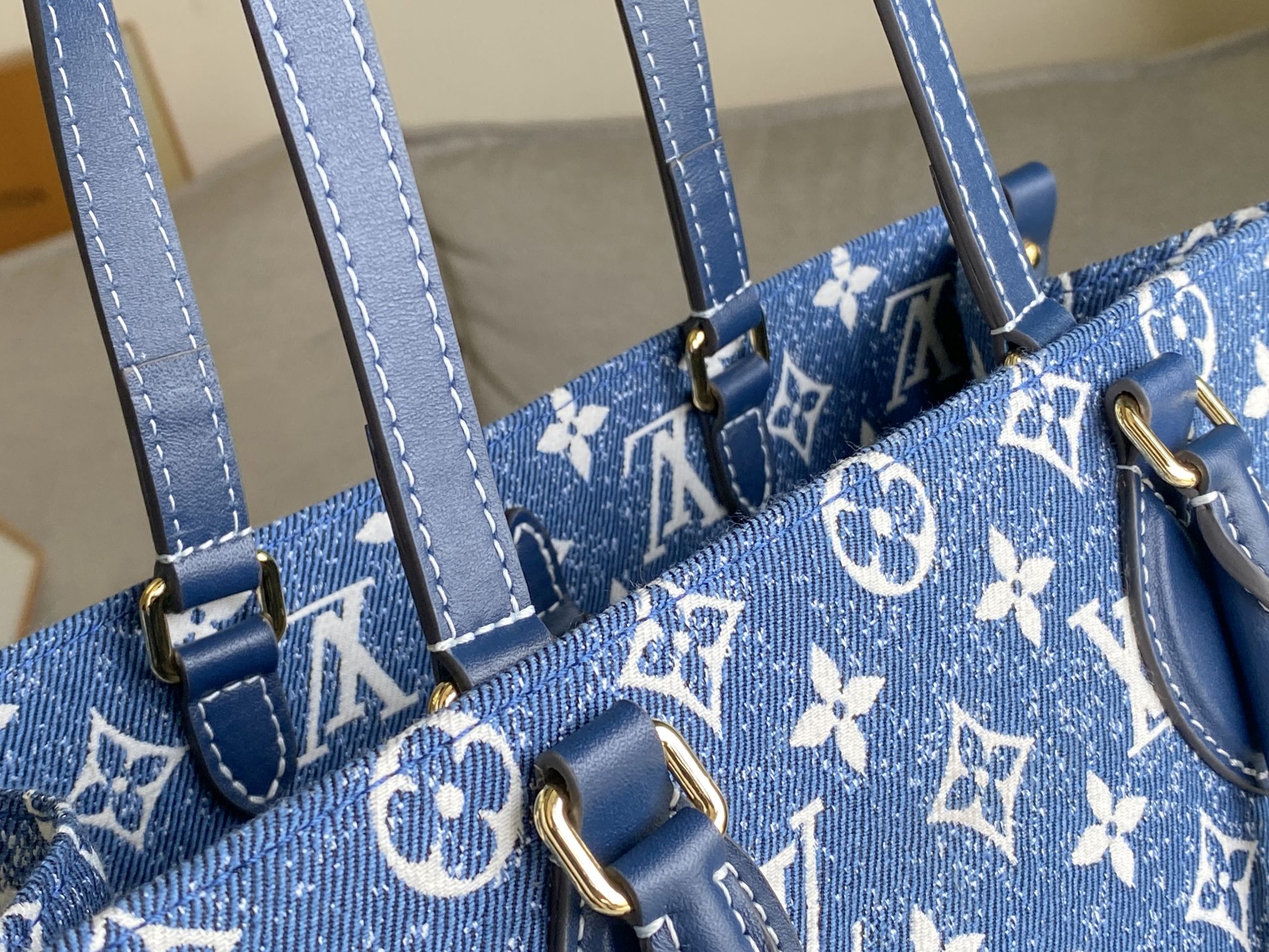 Wholesale Luxury Louis Vuitton Monogram Jacquard Onthego Mm Tote - Image 7