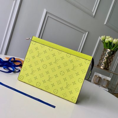 Wholesale Luxury Louis Vuitton Pochette Voyage Mm Yellow/White