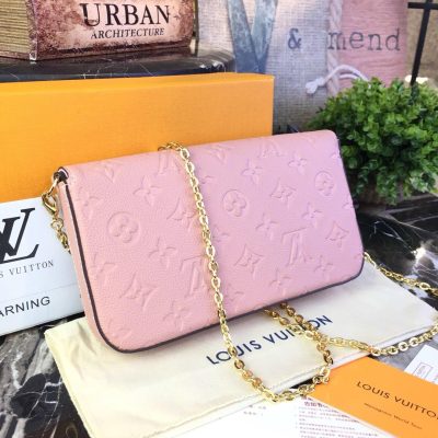 Alternative view of Wholesale Luxury Louis Vuitton Felicie Pochette Black/Blue/Red