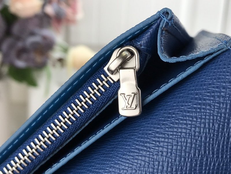 Wholesale Luxury Louis Vuitton Brazza Wallet Blue Sky - Image 5