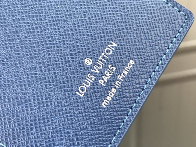 Wholesale Luxury Louis Vuitton Brazza Wallet Blue Sky - Image 6