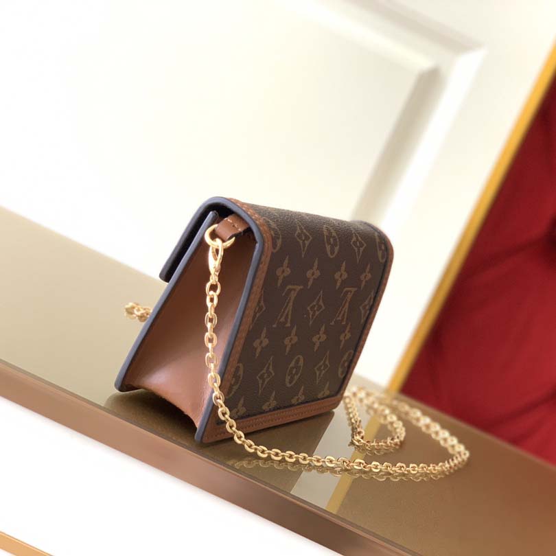 Wholesale Luxury Louis Vuitton Dauphine Chain Wallet - Image 3