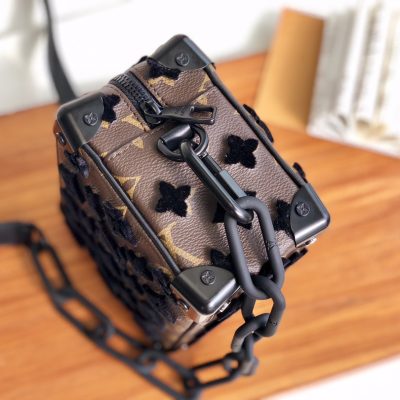 Alternative view of Wholesale Luxury Louis Vuitton Mini Soft Trunk Monogram Canvas