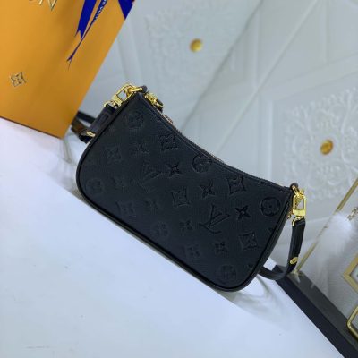 Alternative view of Wholesale Luxury Louis Vuitton Easy Pouch On Strap- Black/Beige/White